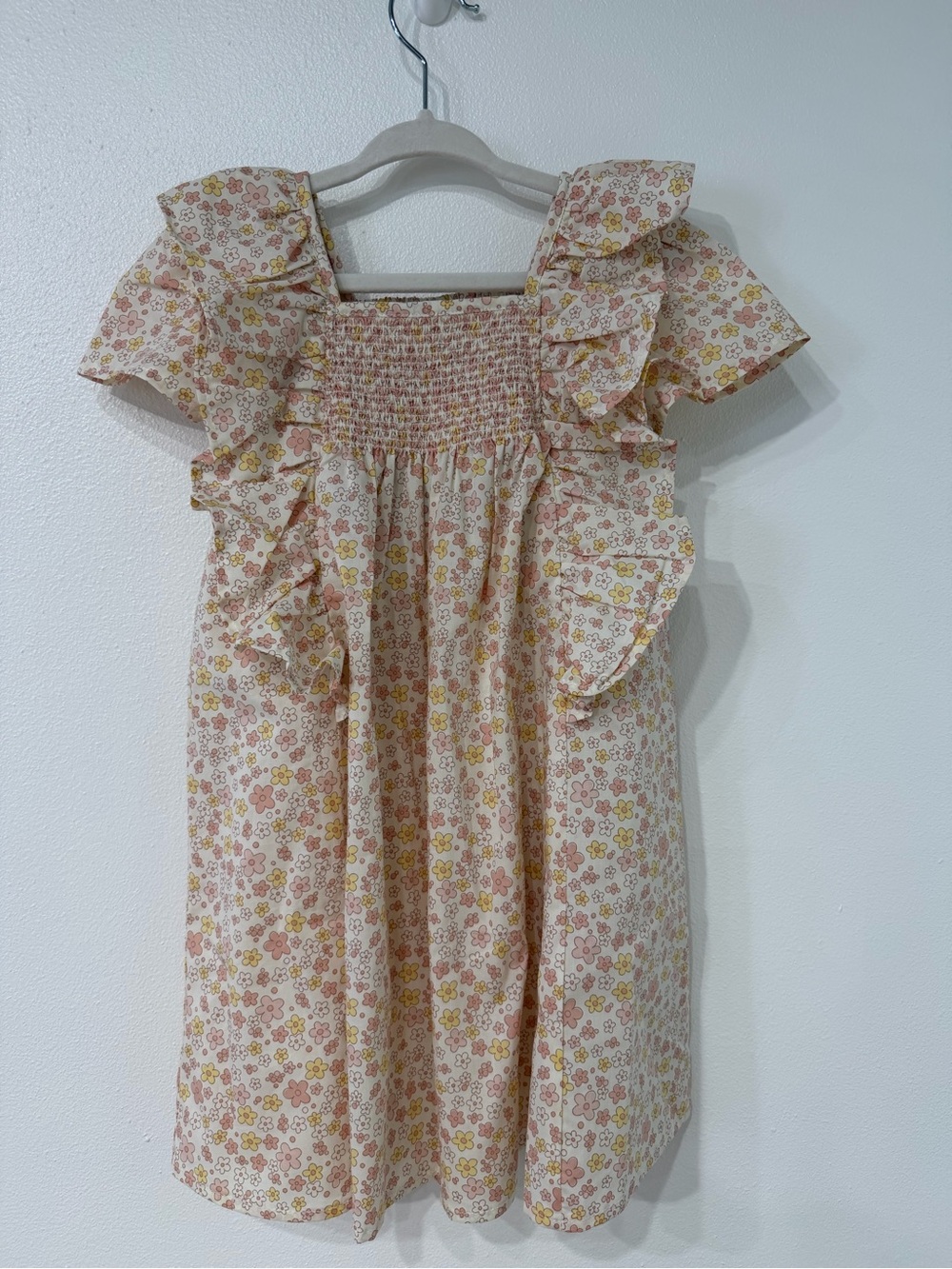 Primigi Toddler Girl Floral Cotton Dress 36M 98cm NWT Sunrise Avorio 55111551